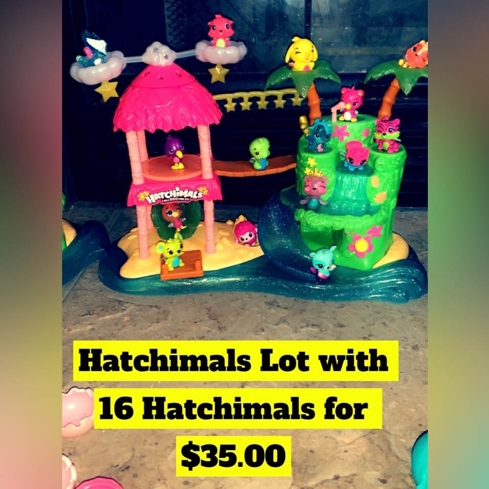 Hatchimals Big Tropical Play-Set With 16 Surprise Hatchimals